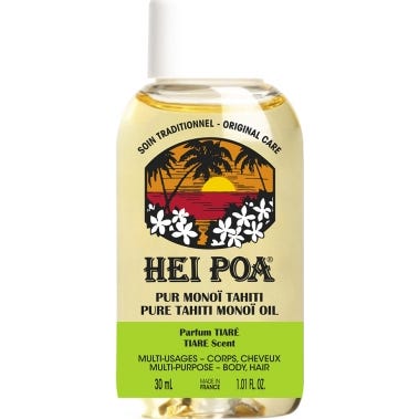 Hei Poa Pur Monoï Tahiti Huile Parfum Tiaré 30ml