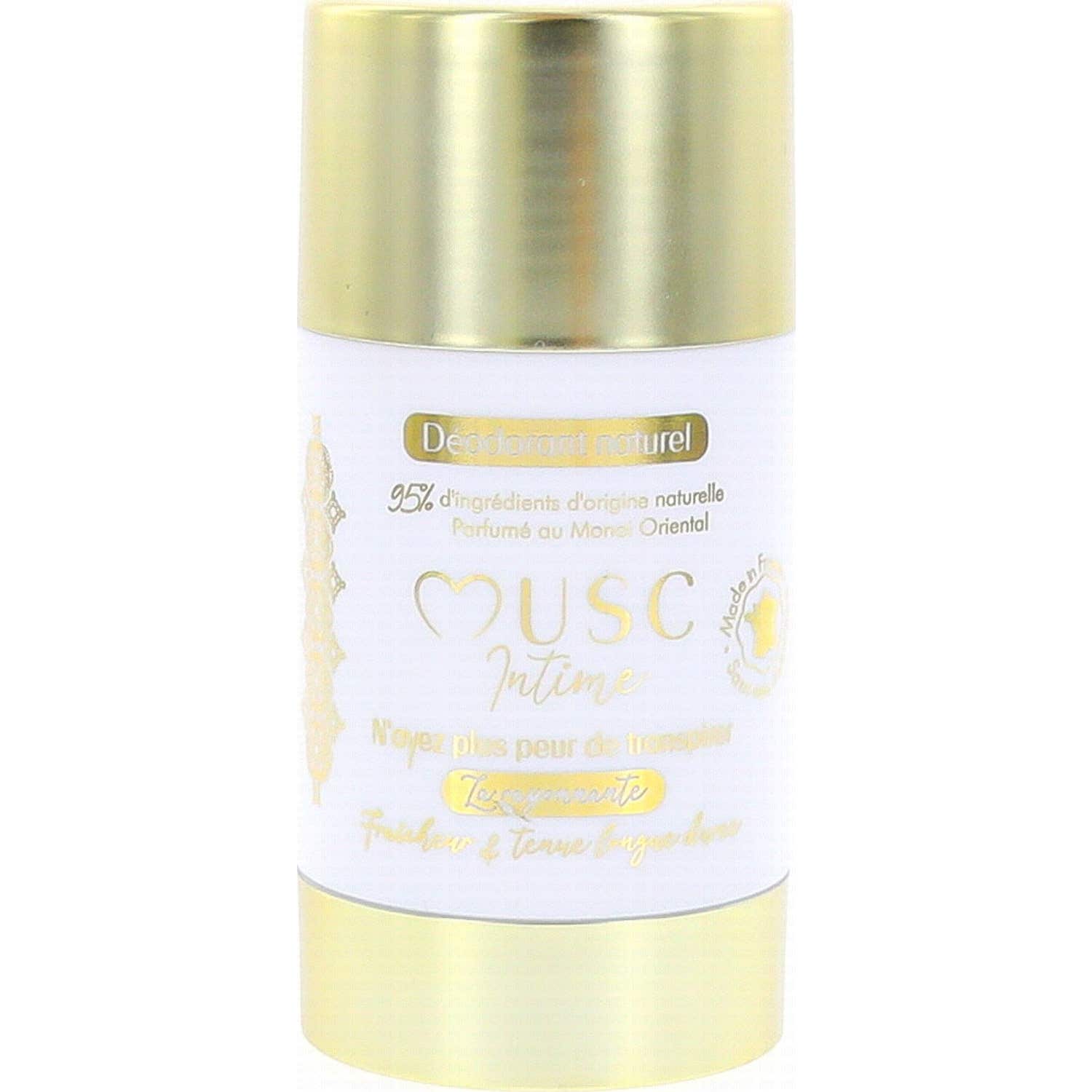 Musc Intime La Rayonnante Desodorante Natural con Monoï Oriental 50g