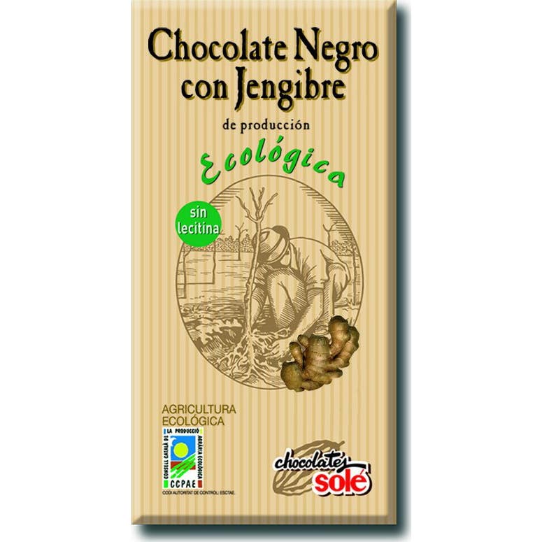 Chocolates Sole Chocolate Negro con Canela 56% 100 g