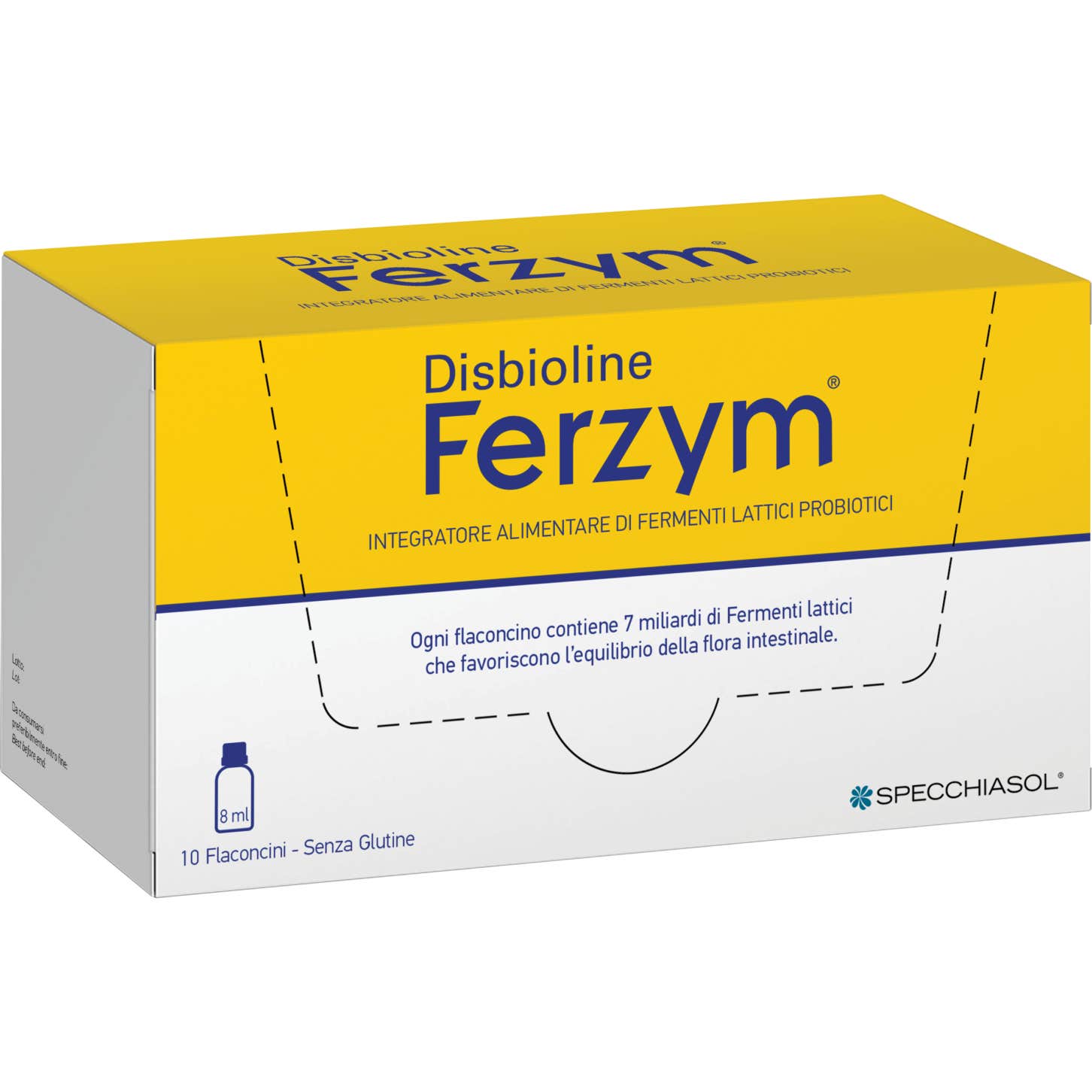 Specchiasol Disbioline Ferzym Flaconcini 10x8ml