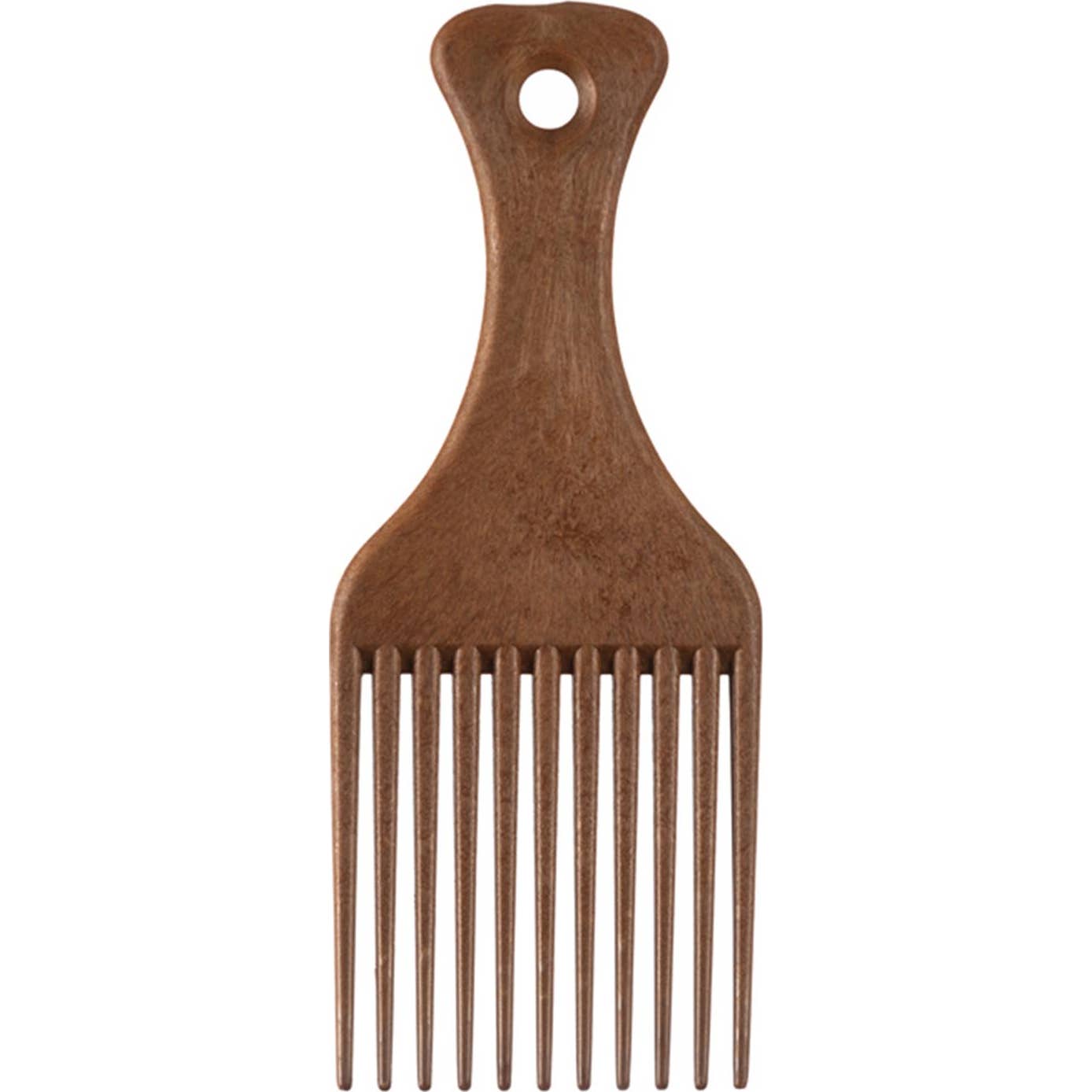 Eurostil Peine Ahuecado Madera Mediano 11 Púas 6uds