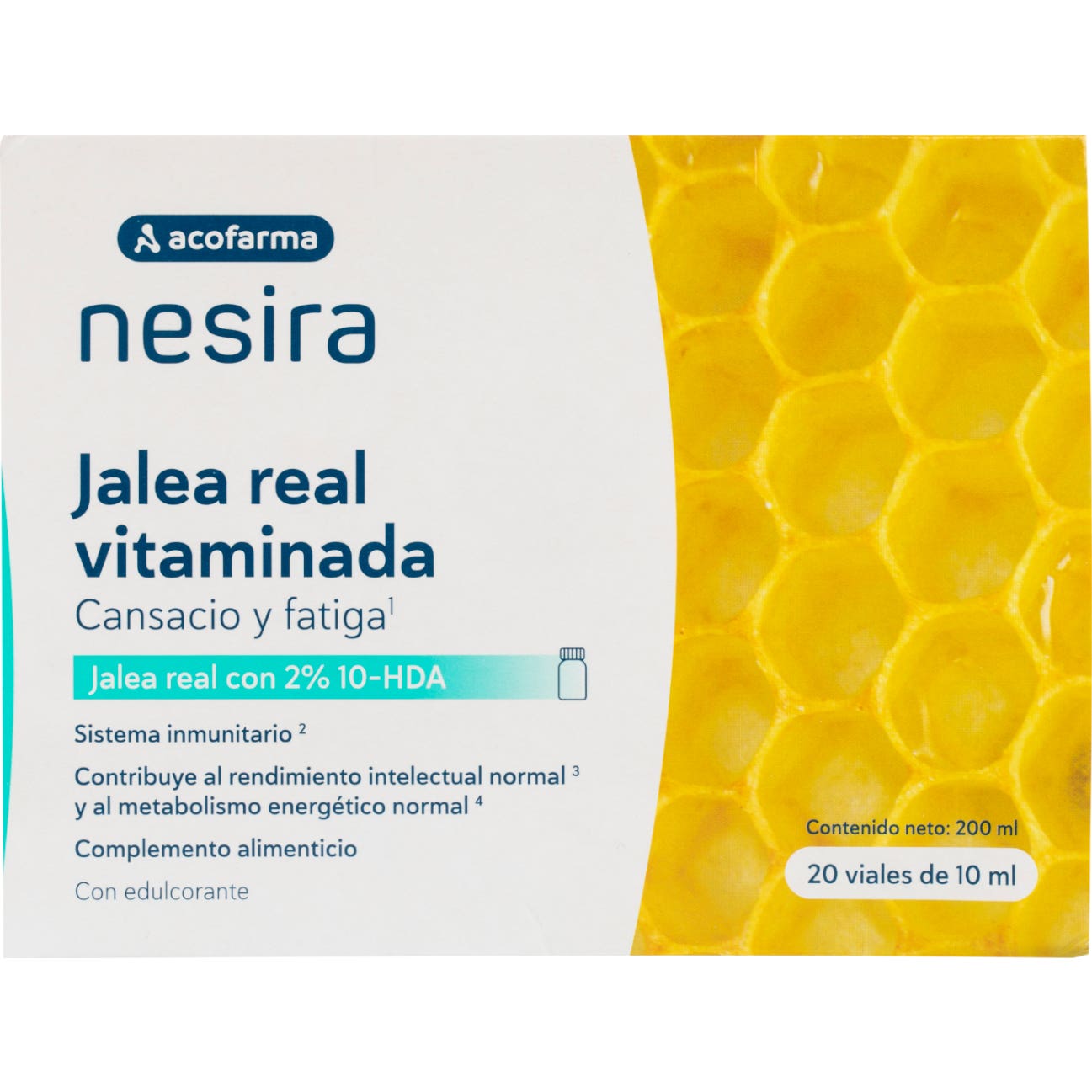 Acofarma Nesira Jalea Real Vitaminada 20 viales x10ml