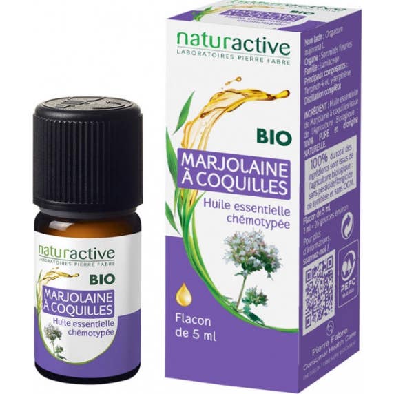 Aceite Esencial Naturactive Mejorana Orgánica Conchas 5 ml