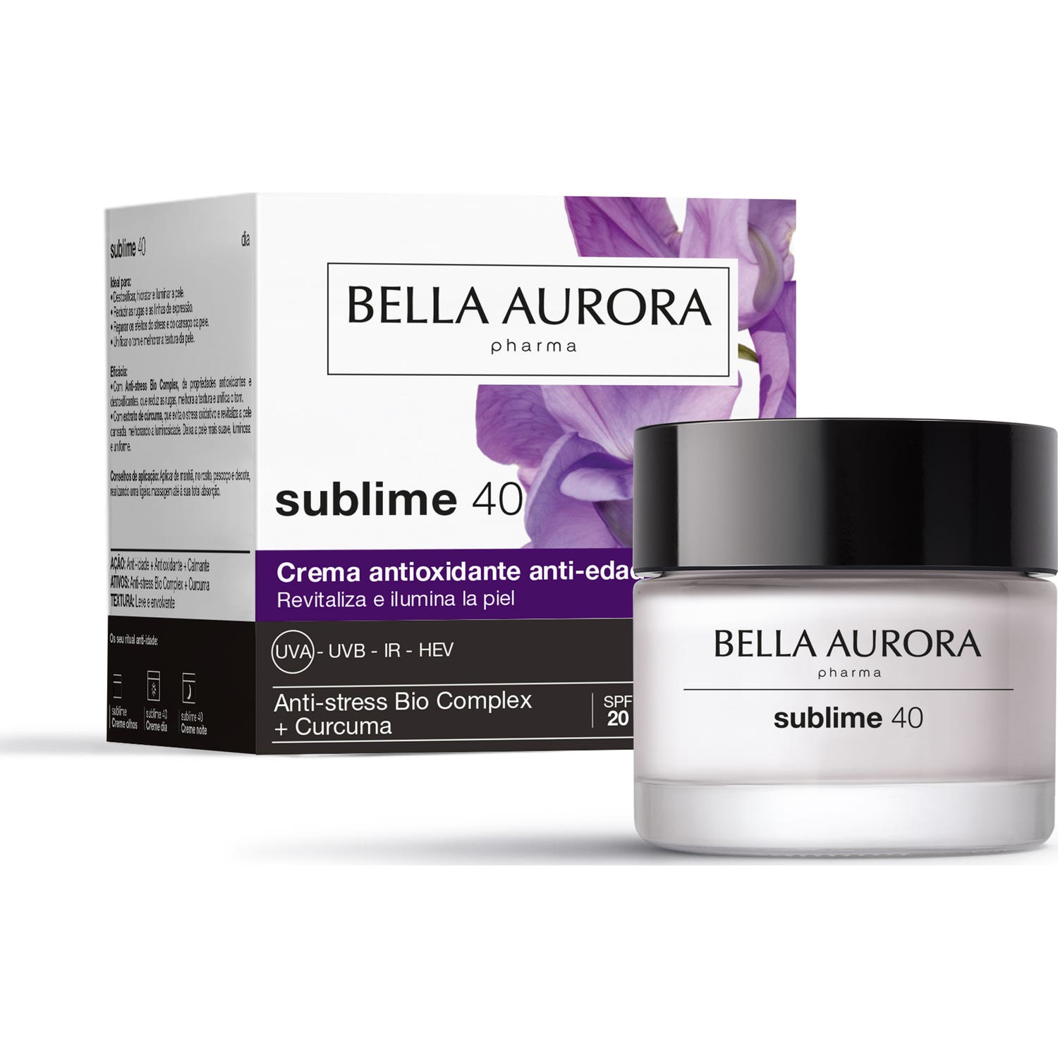 Bella Aurora Sublime 40 Crema Día Antioxidante Anti-Edad +40 años 50ml