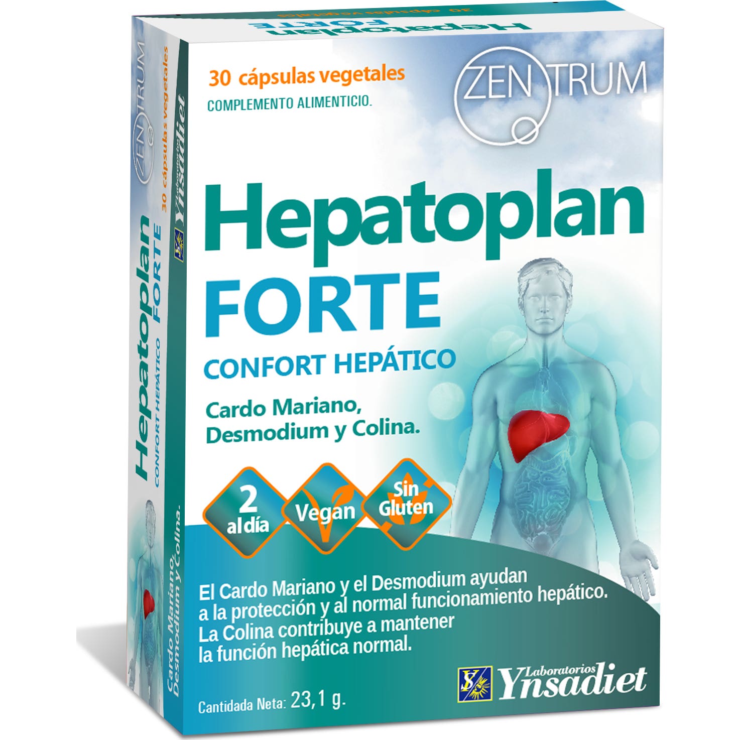 Zentrum Hepatoplan Forte 30vcaps