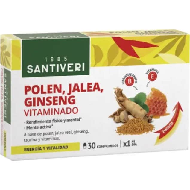 Santiveri Polen+Jalea+Ginseng 30 Comp