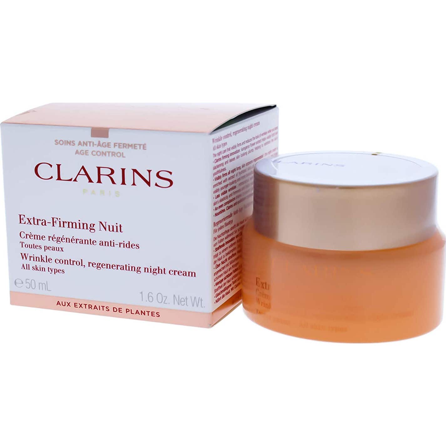 Clarins Extra-firming Nuit Crema Regenerante Antiarrugas 50ml