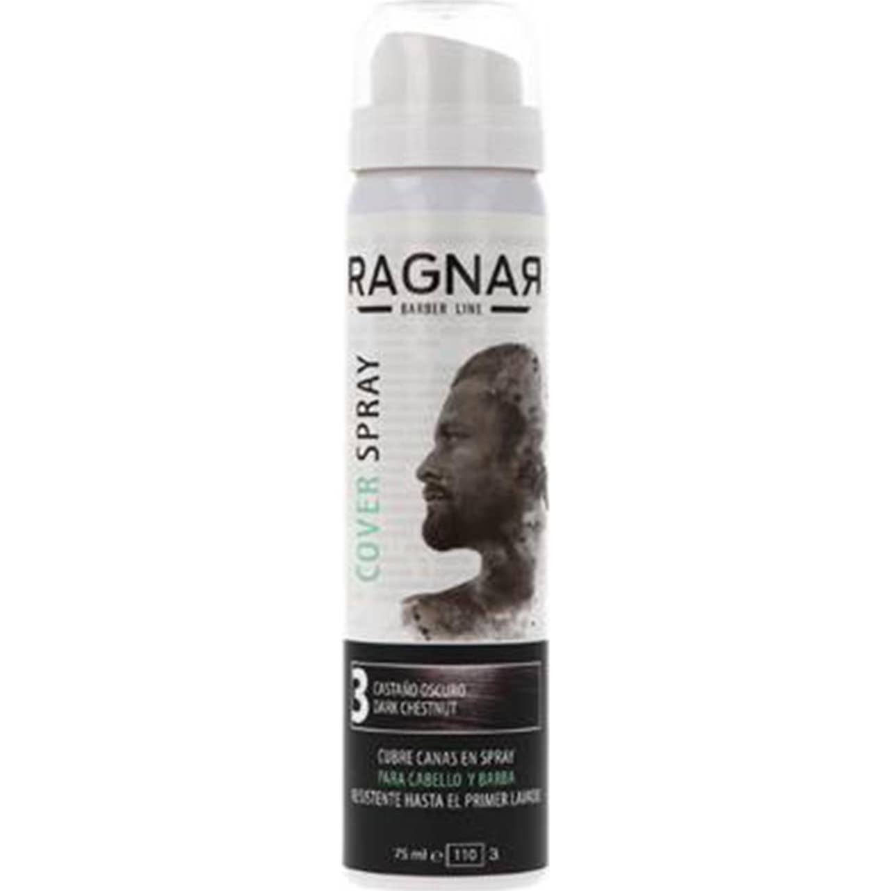 Ragnar Retoca Raíces Castaño Oscuro 75ml