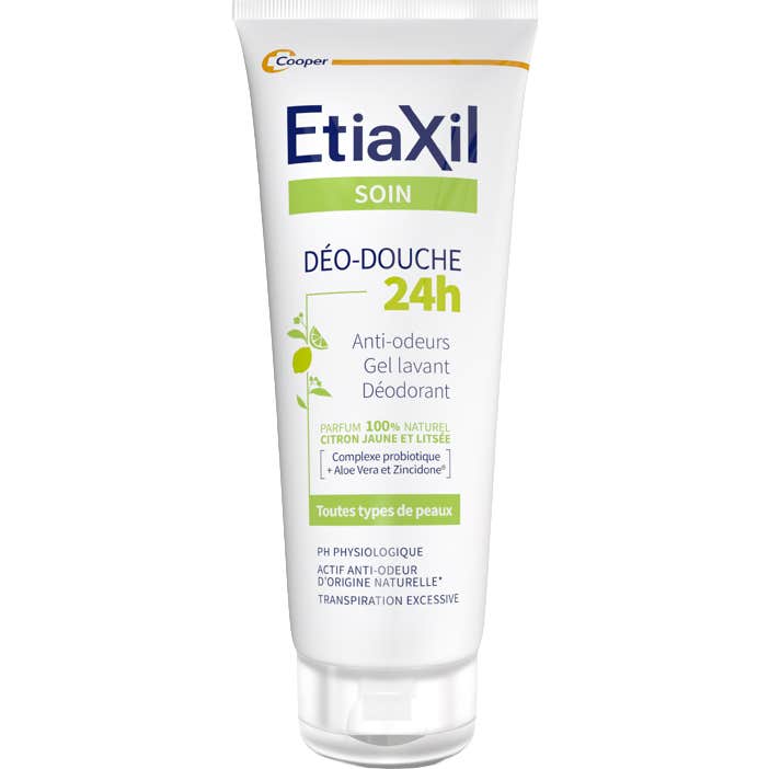 Etiaxil Deo-Ducha 24 H Transpiración Excesiva gel Limpiador Desodorante Citrus 200 ml