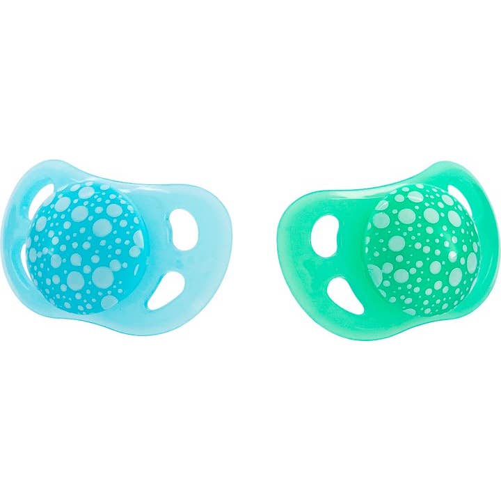 Twistshake Chupetes Azul Verde 0-6 Meses 2uds