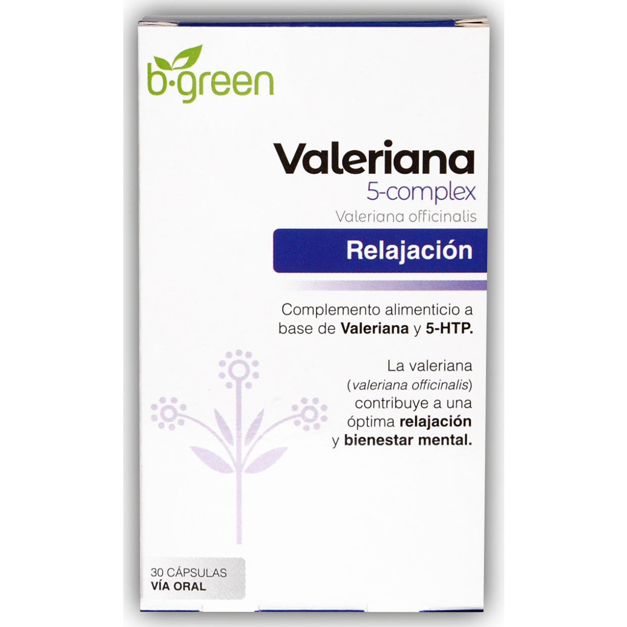 B-Green Valeriana 5 Complex 30caps