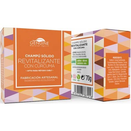 Genuine Champú Sólido Revitalizante 60g