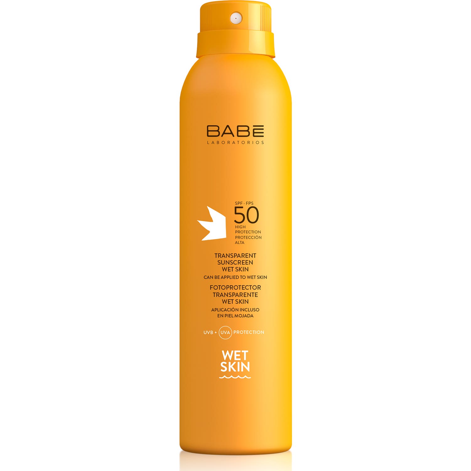 Babé Fotoprotector Transparente Wet Skin SPF50 200ml