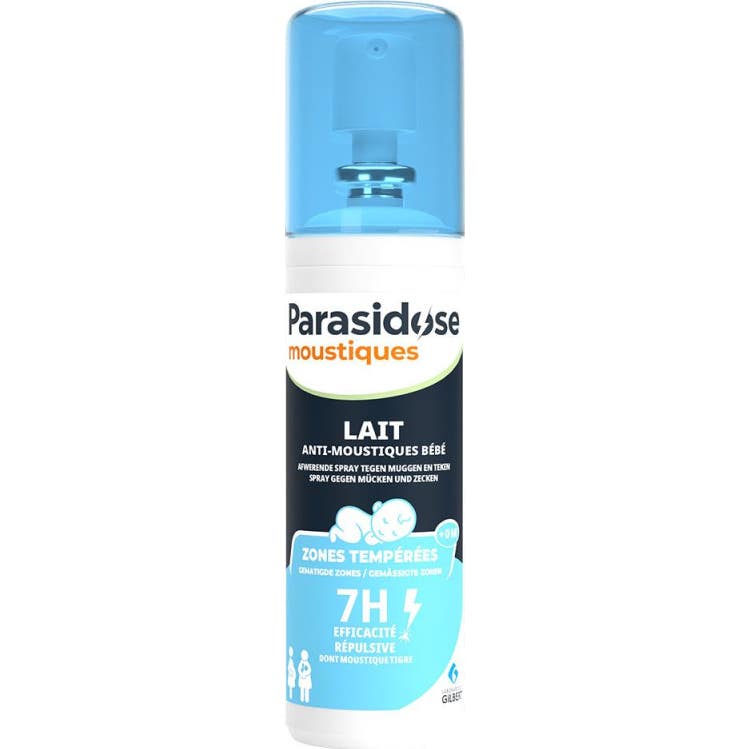 Parasidose Spray Lait Anti-Moustiques Bébé 100 ml