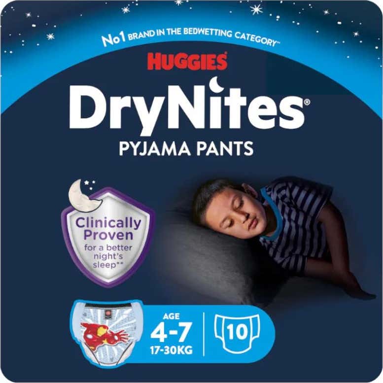 Drynites 4-7 Infantil 10 uds