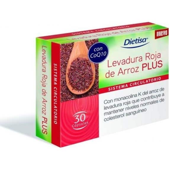 Dietisa Levadura Roja de Arroz Plus 30caps