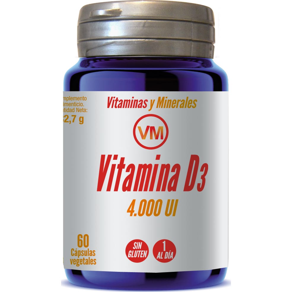 Ynsadiet 5 X Vitamina D3 (4.000 Ui) 60 Cápsulas Vegetales - Imagen 3