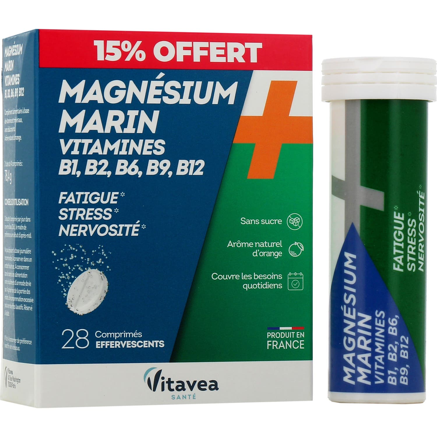 Vitavea Magnesio & Vitaminas B1 B2 B6 B9 B12 28comp
