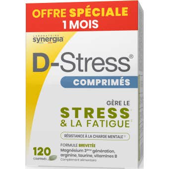 Synergia D-Stress Estrés & Fatiga 120Comp