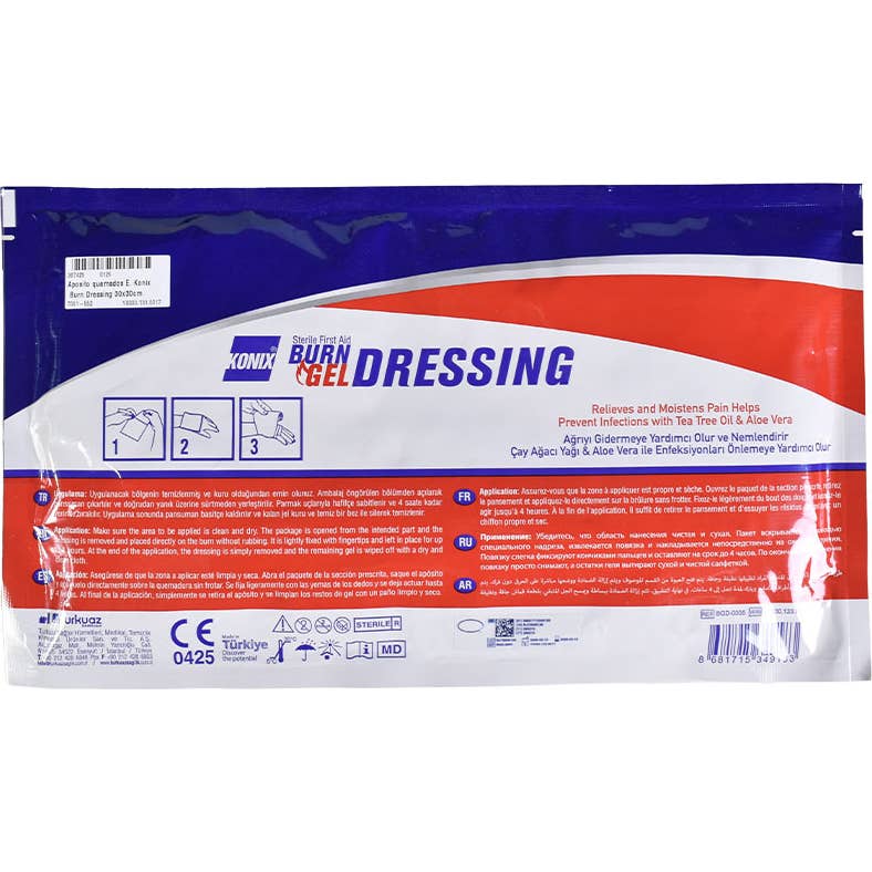 Konix Apósito Para Quemados Burn Dressing 40x60 cm 1 ud