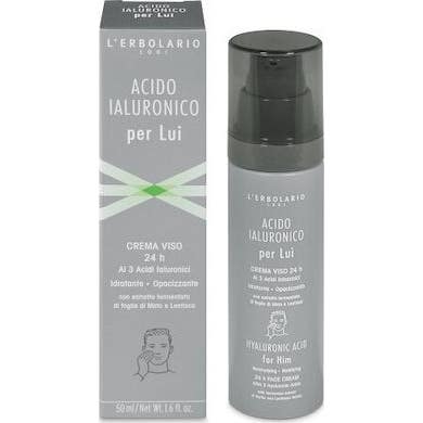 'L''Erbolario Ácido Hialurónico Hombre Crema Cara 24 Horas 50ml'