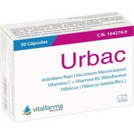 Vitalfarma Urbac 30caps