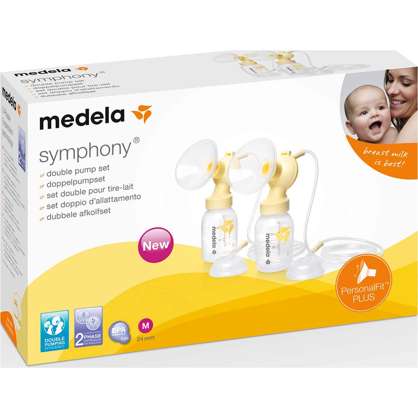 Medela Set Sinfonía Personalf+ Dbl 24Mm