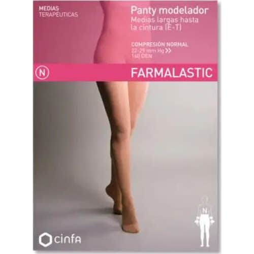 Farmalastic panty modelador (E-T) compresión normal T-mediana beige