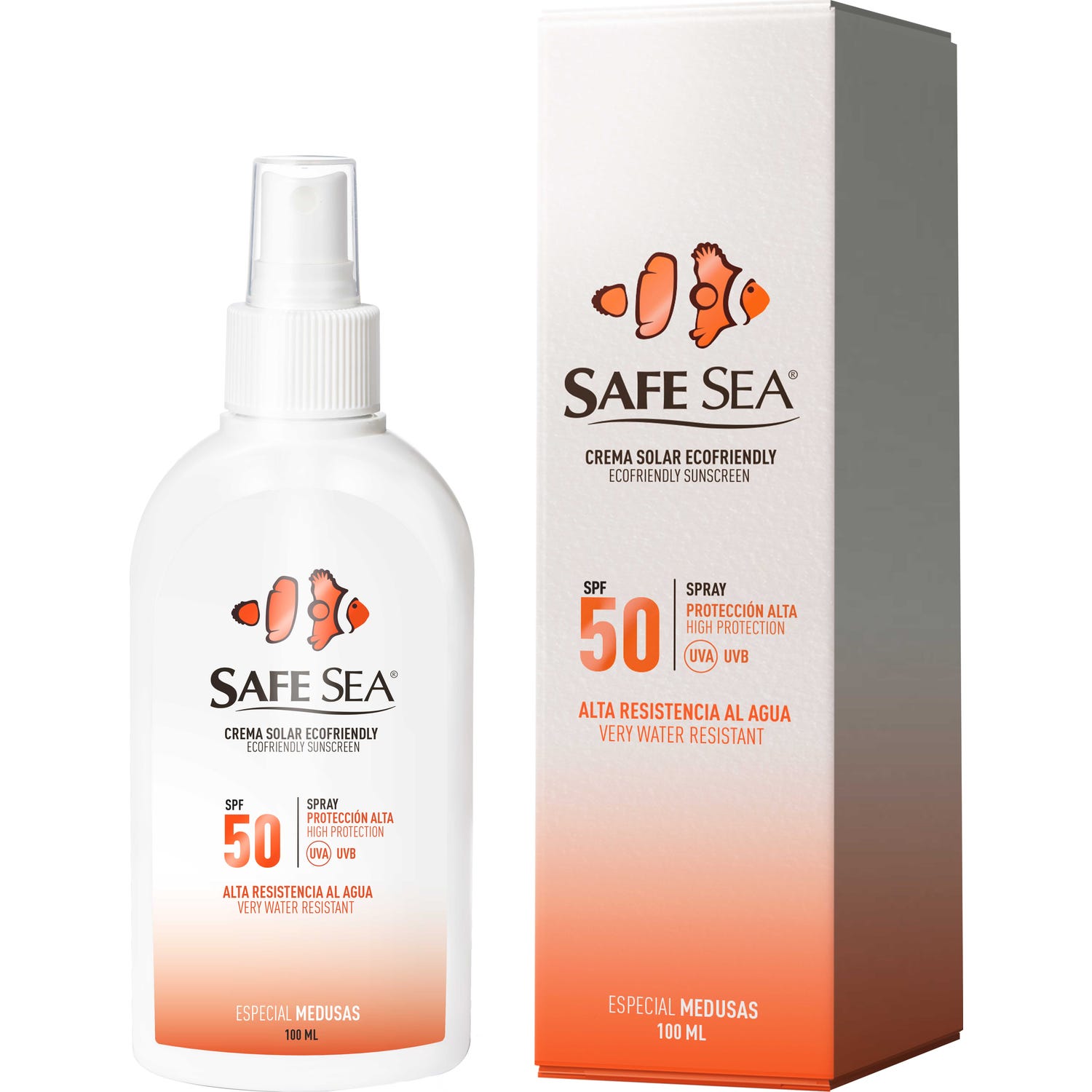 Safe Sea Crema Solar Ecofriendly Especial Medusas SPF50+ 100ml
