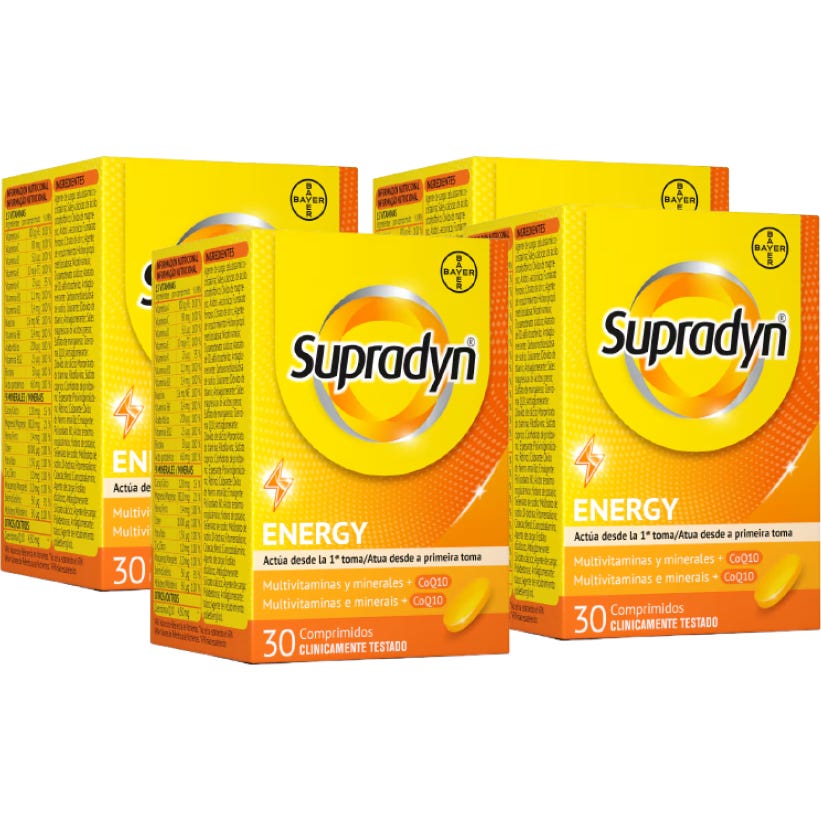 Supradyn Energy 4x30 comprimidos