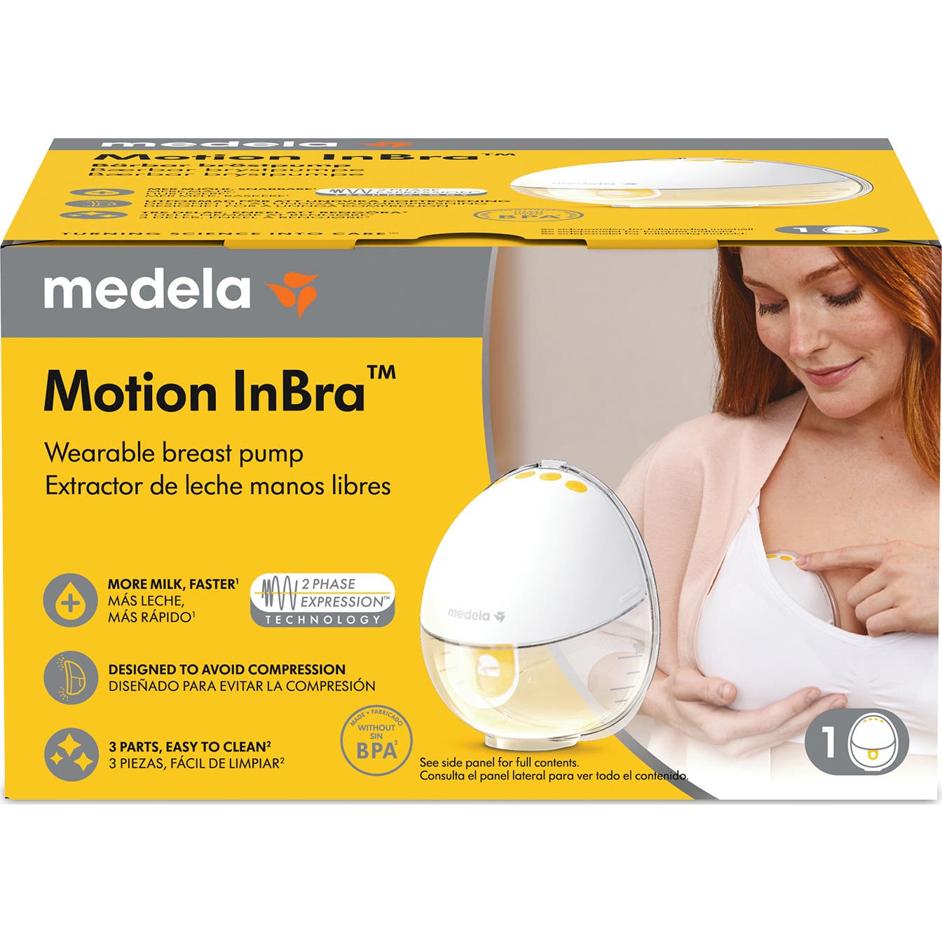 Medela Motion InBra Extractor Manos Libres