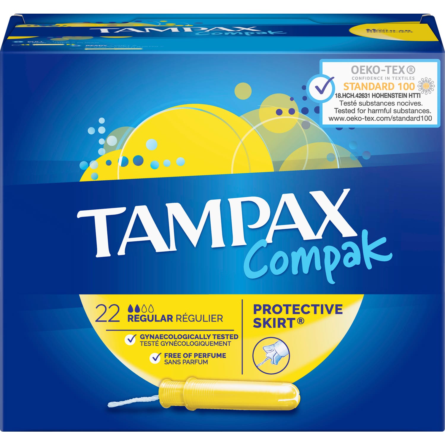 Tampax Compak Regular 22uds