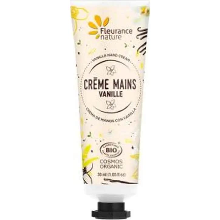 Fleurance Nature Crème Mains Bio Vanille 30 ml