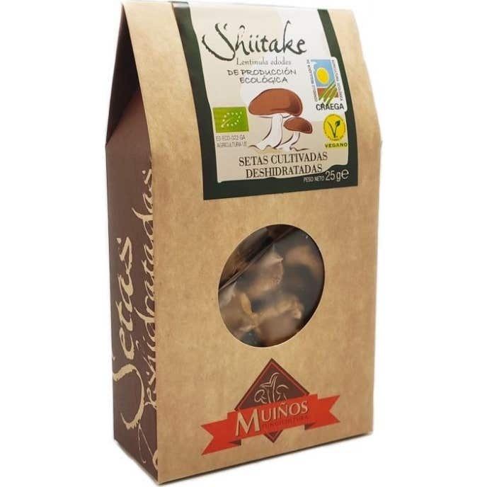 Porto Muiños Shiitake Deshidratado Eco 25 g