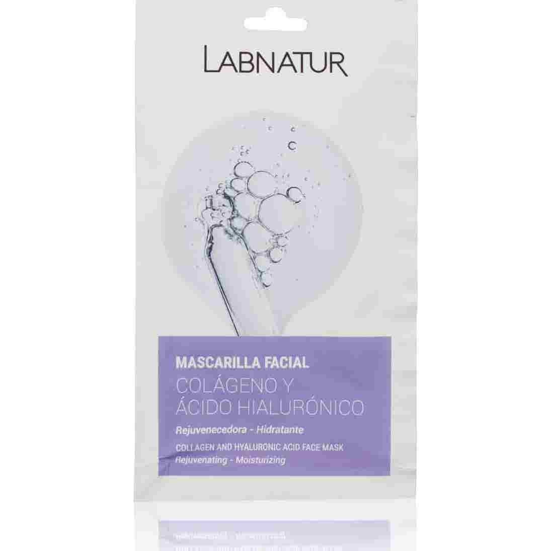 Labnatur Bio Mascarilla Facial Colágeno y Ácido Hialurónico 15ml
