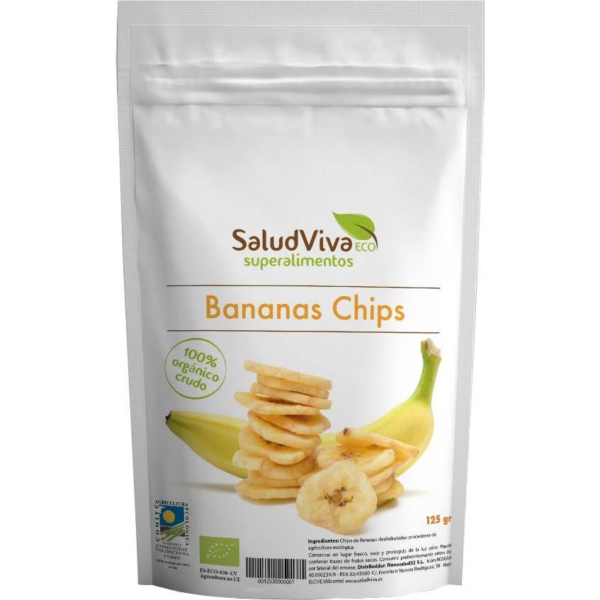 Salud Viva Eco Banana Chips 125g | Natural Doctor