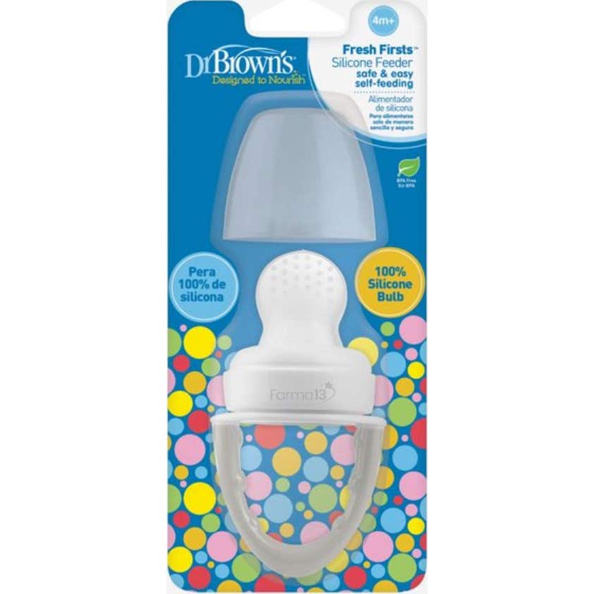 Dr Browns Alimentador Antiahogo Gris 4m+