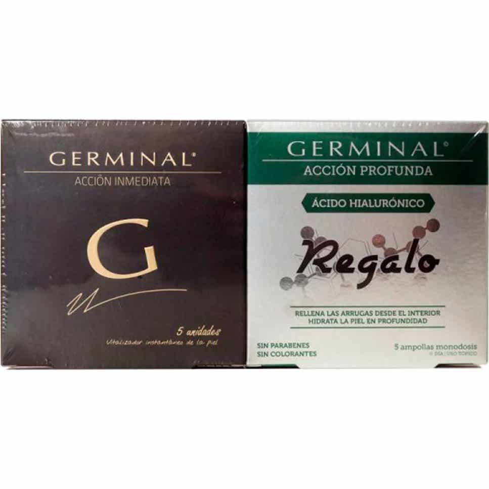 Germinal acción inmediata 5amp + ácido hialurónico 5amp