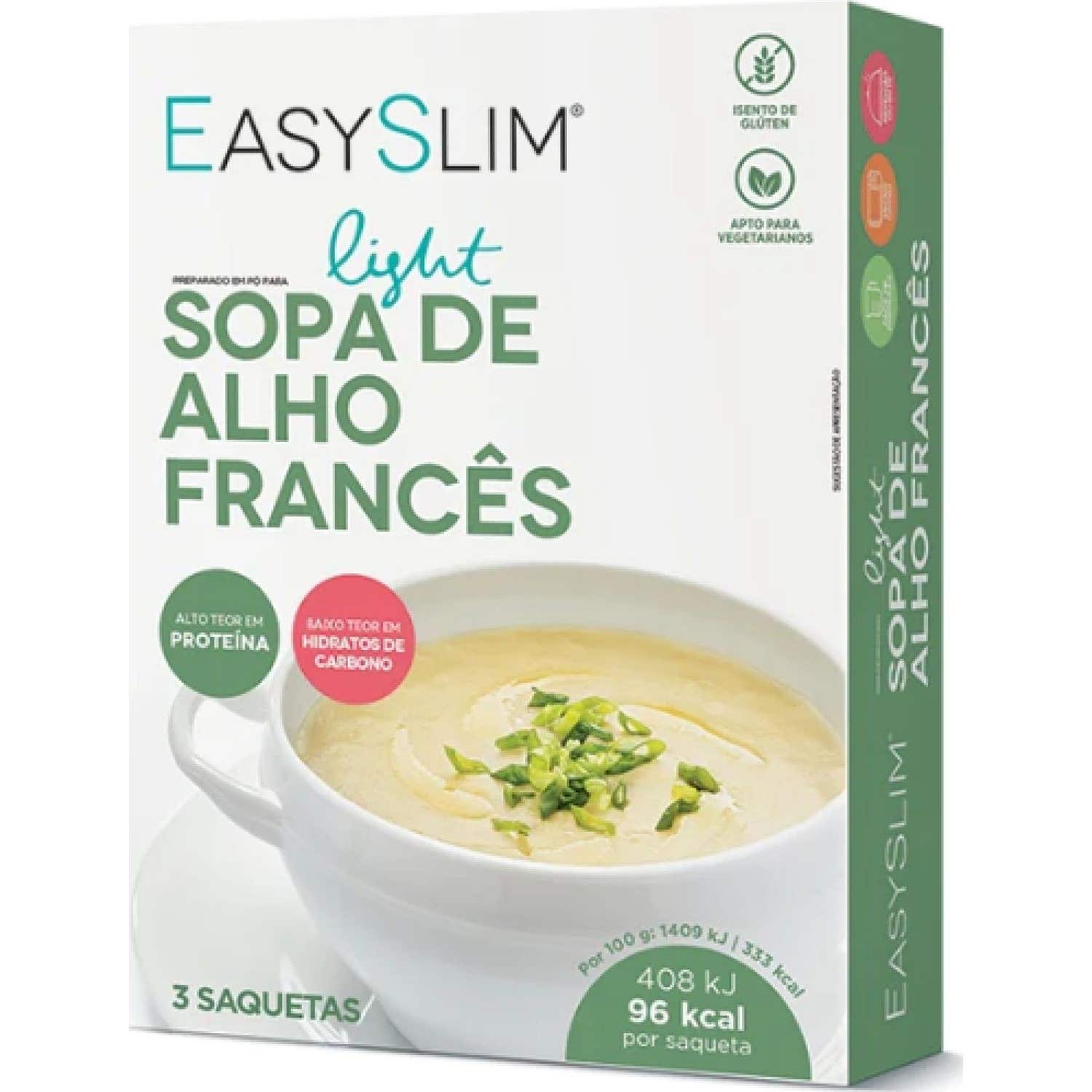 EasySlim Soup Light Ajo Francés 3x29g