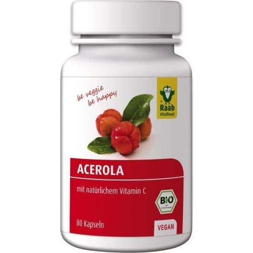 Raab Vitalfood Acerola Bio 80 Caps