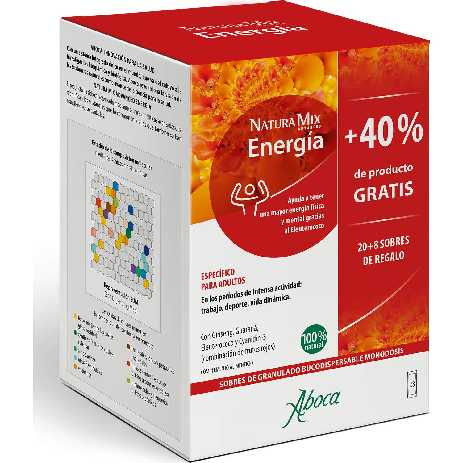 Aboca Natura Mix Advanced Energía 28 sobres