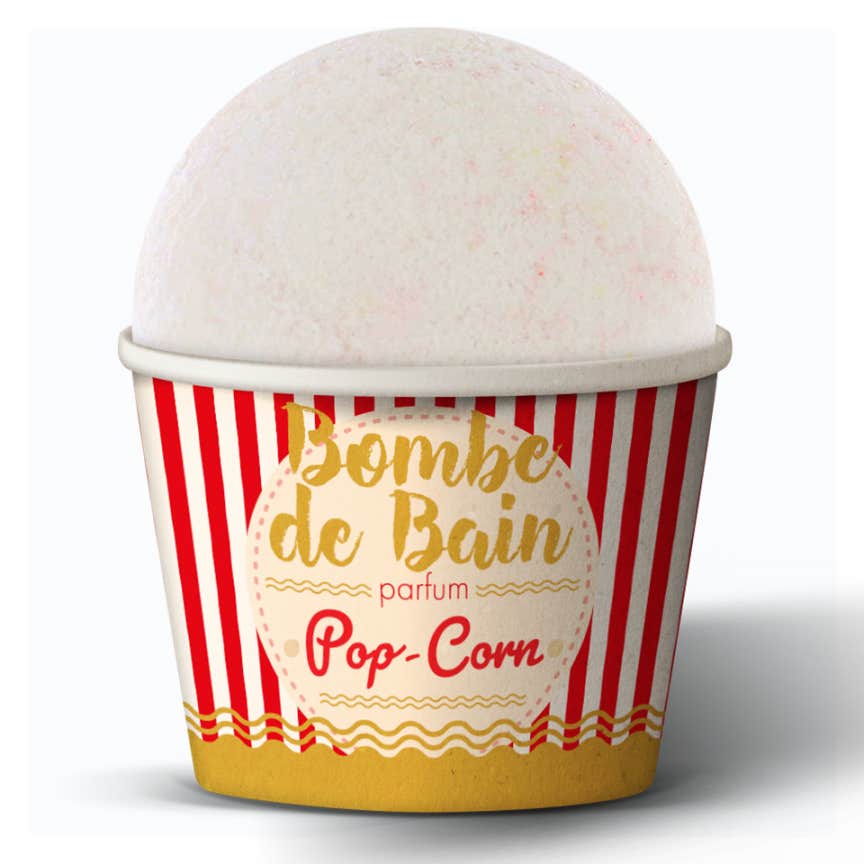 Les Petits Bains de Provence Bomba de Baño Pop Corn 115 g