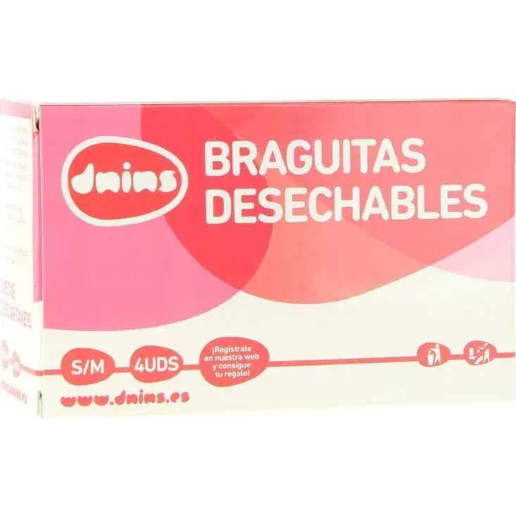 Dnins Bragas Postparto S/M 4 uds