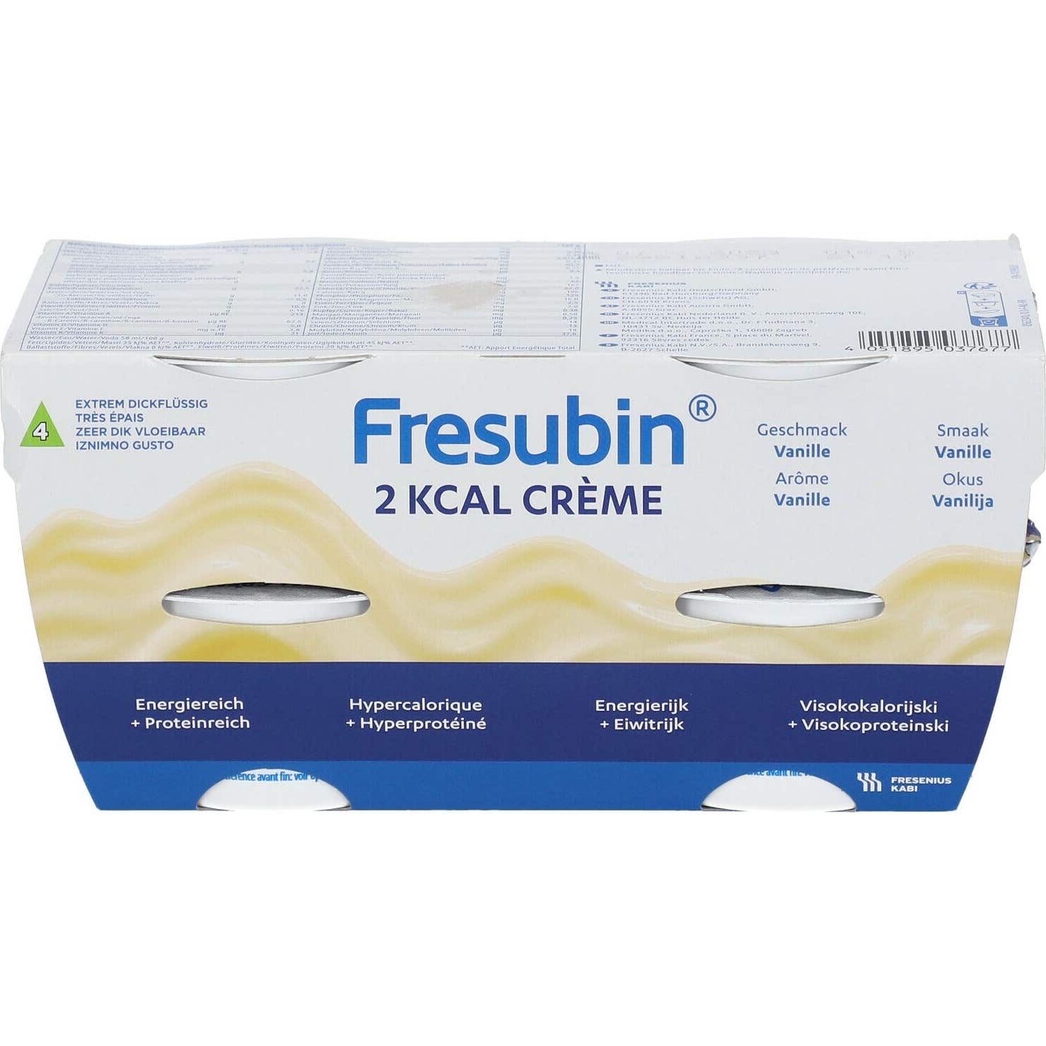 Fresubin 2kcal Creme Vainilla 4x125g