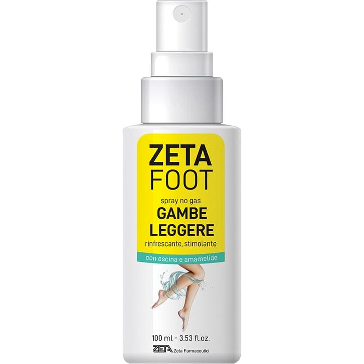 Zeta Foot Spray No Gas Piernas Cansadas 100 ml