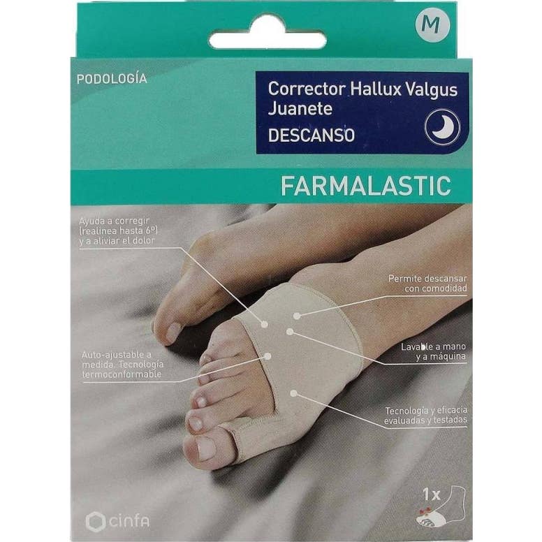 Cinfa Farmalastic corrector de juanete descanso talla M