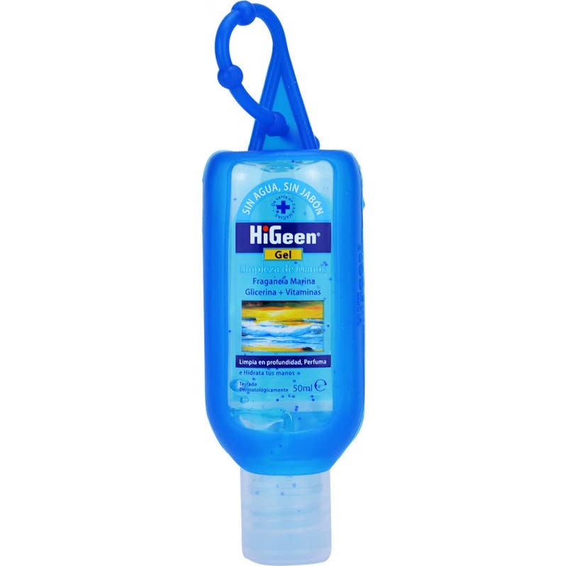 HiGeen Gel Limpiador de Manos Fragancia Marina 50ml