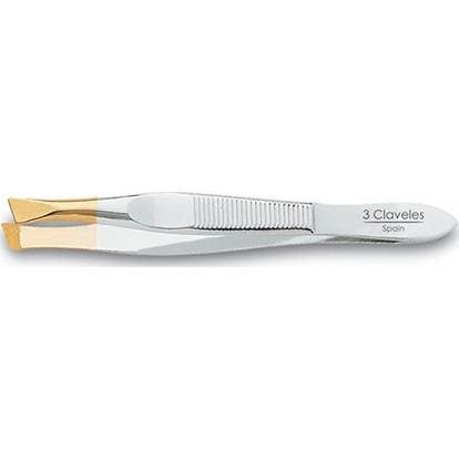 3 Claveles Pinza Sesgada Punta Oro 8 cm 1 ud