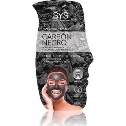 Sys Mascarilla Facial Carbón Negro 10 ml