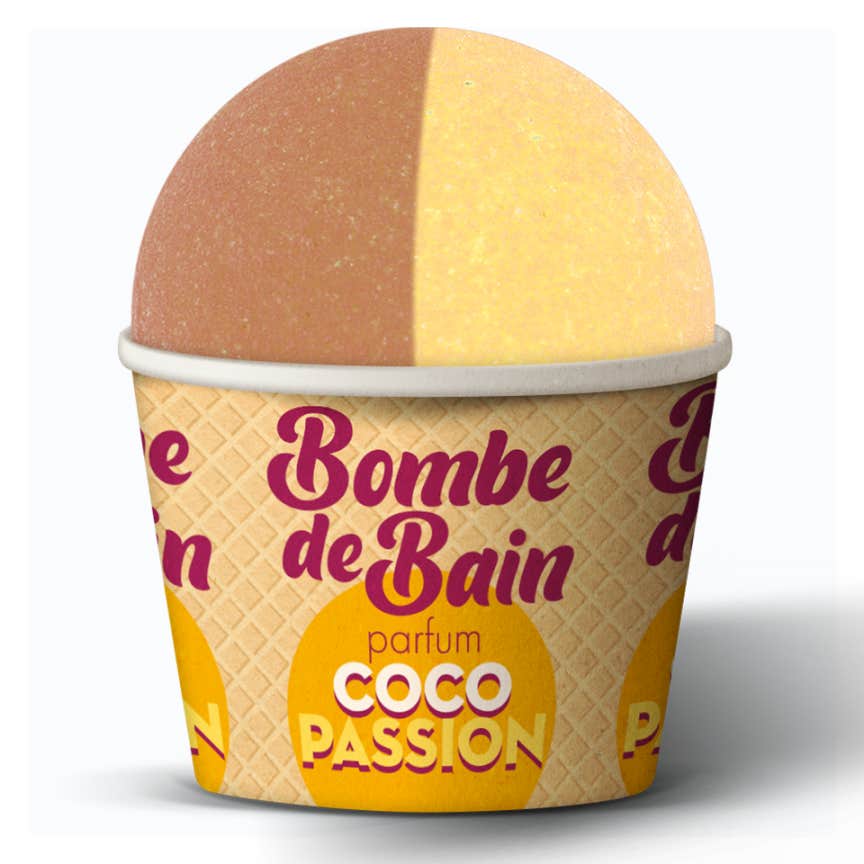Les Petits Bains de Provence Bomba de Baño Passion 115 g